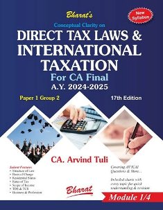 DIRECT TAX LAWS & INTERNATIONAL TAXATION For CA Final  (Paper 1 Group 2)